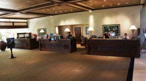 Loews Royal Pacific Resort lobby area