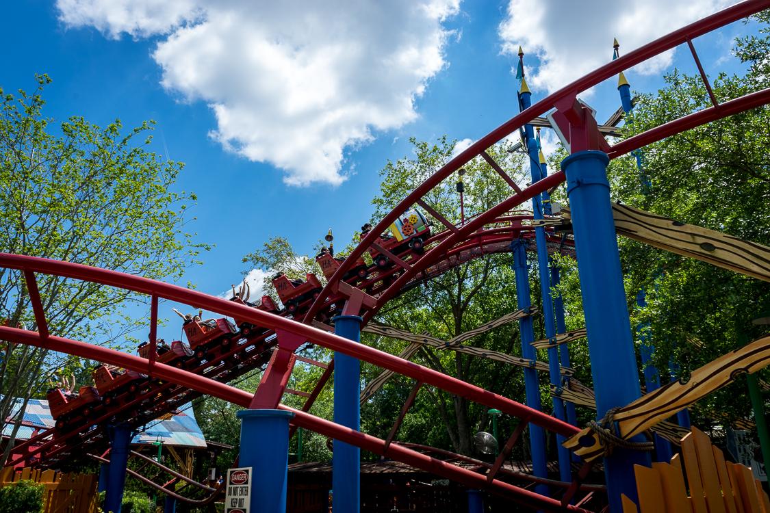 Woody Woodpecker s Nuthouse Coaster at Universal Studios Florida