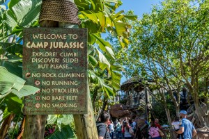 Camp Jurassic at Universal's Islands of Adventure