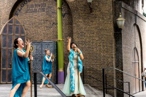 Celestina Warbeck and the Banshees in The Wizarding World of Harry Potter Diagon Alley at Universal Studios Florida