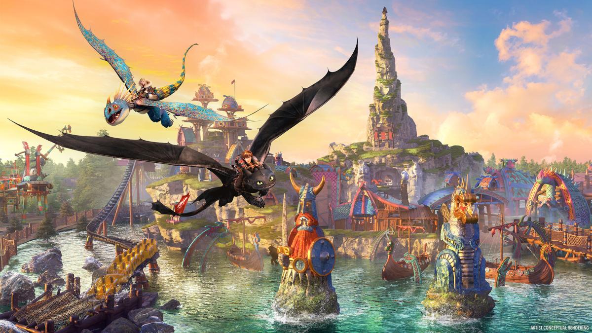 How to Train Your Dragon – Isle of Berk at Universal Epic Universe |  Orlando Informer