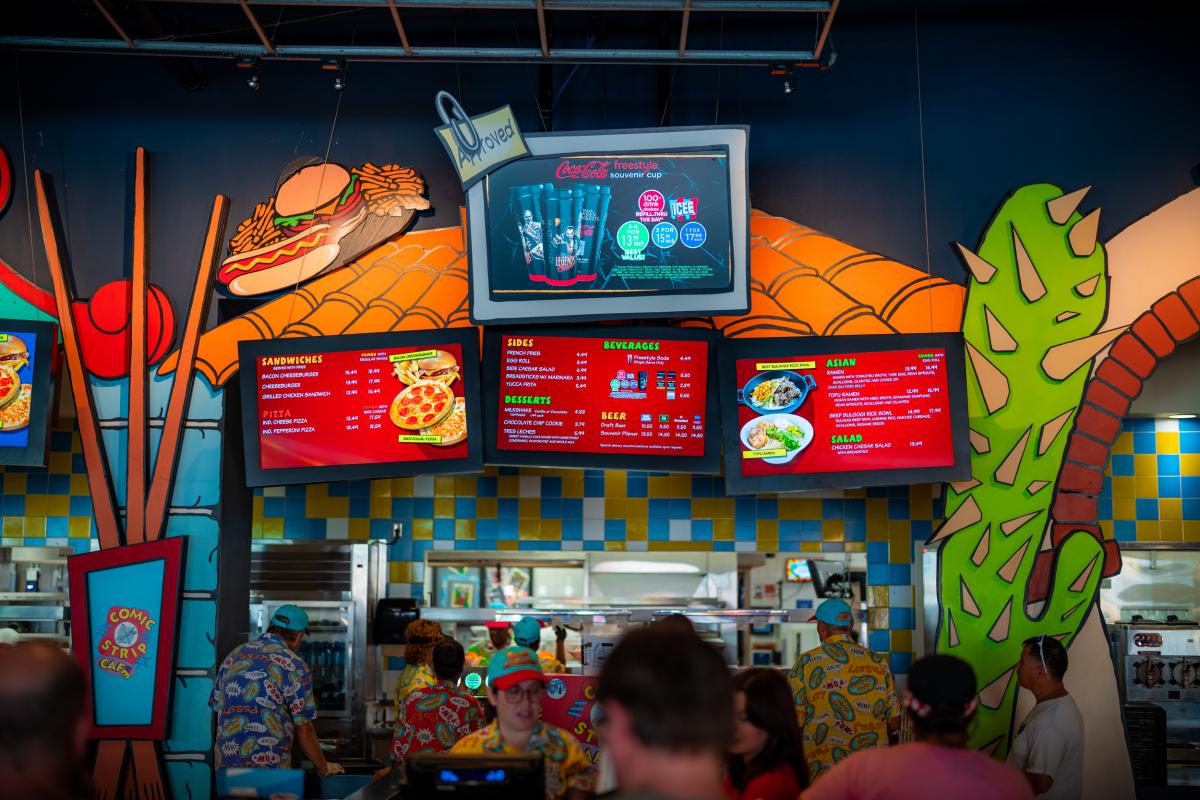 Comic Strip Cafe (quick-service) at Universal's Islands of Adventure