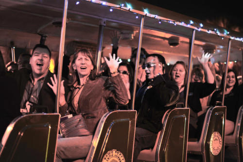 Night-time trolley tours in St. Augstine