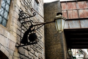 Leaky Cauldron in The Wizarding World of Harry Potter Diagon Alley at Universal Studios Florida 