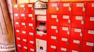 IOA lockers - Dudley Do-Rights Ripsaw Falls. 