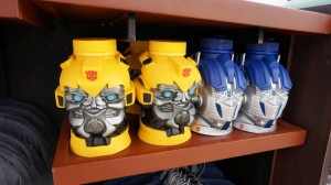 Transformers merchandise at Universal CityWalk. 