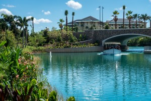 Loews Sapphire Falls Resort Lagoon and Waterfall at Universal Orlando