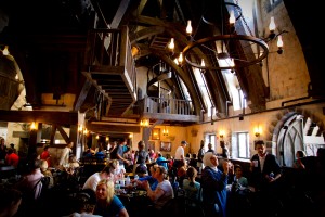Three Broomsticks at the Wizarding World of Harry Potter.  